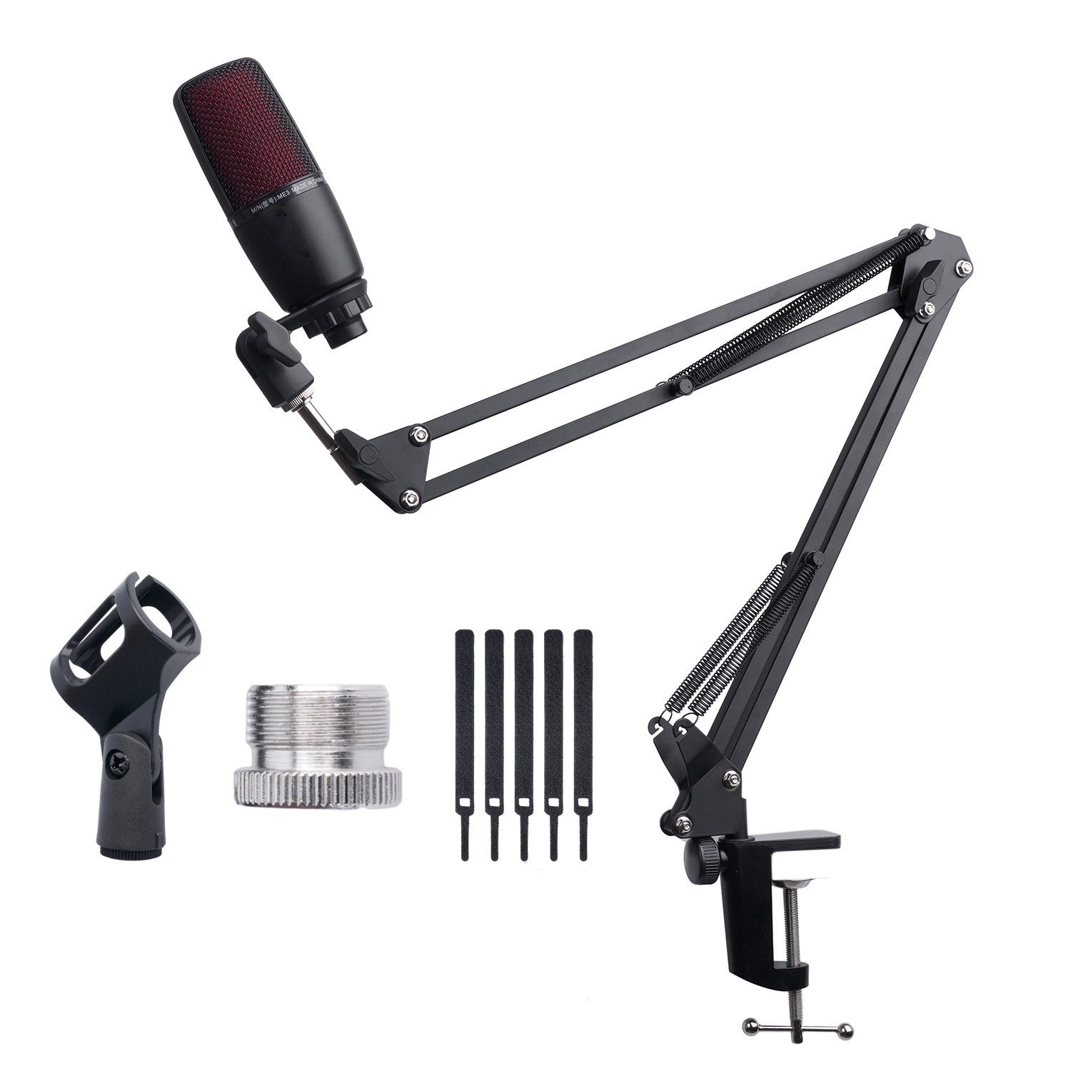Microphone Arm Boom - حامل ميكروفون تسجيل قابل للتمديد، حامل