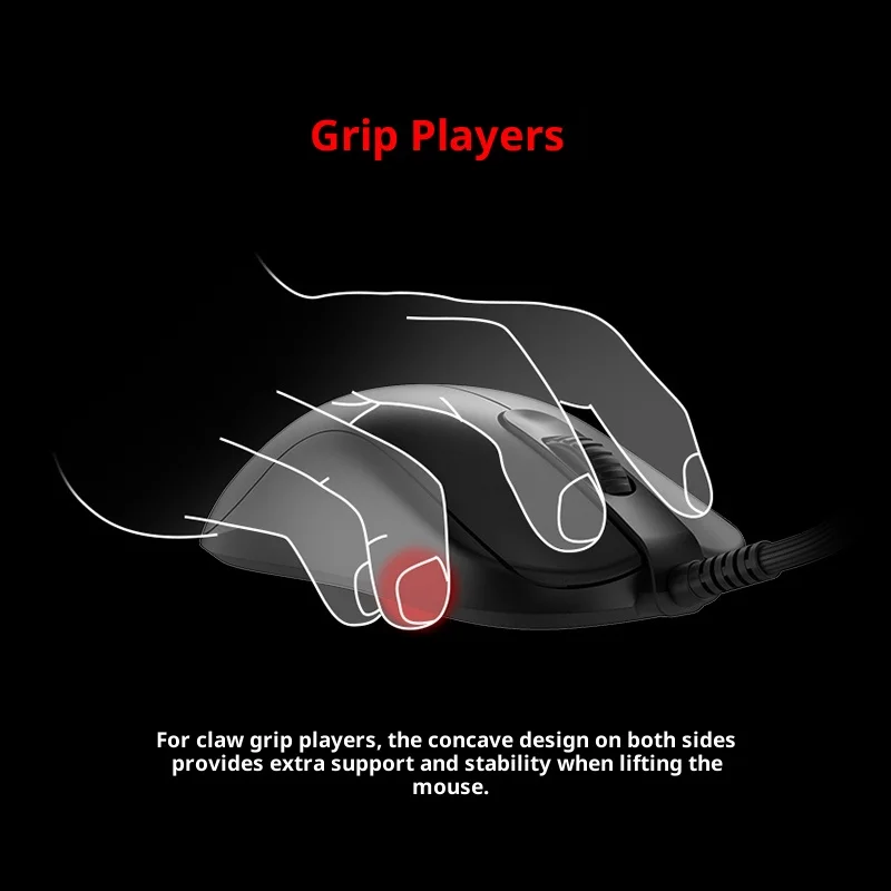 فأرة ألعاب ZOWIE GEAR سلسلة S- - مراجعة Esports Gaming Pcs وسعره