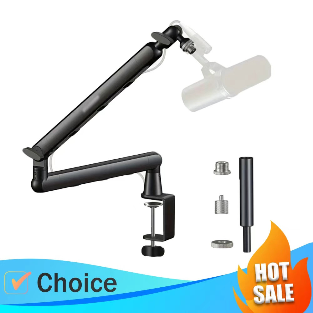 حامل ميكروفون، حامل ذراع معدني - مراجعة Microphone Arm Boom وسعره