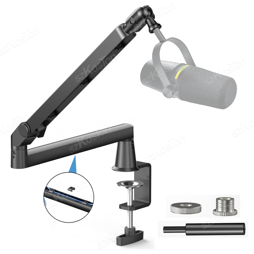 ذراع ميكروفون احترافي منخفض ال - مراجعة Microphone Arm Boom وسعره