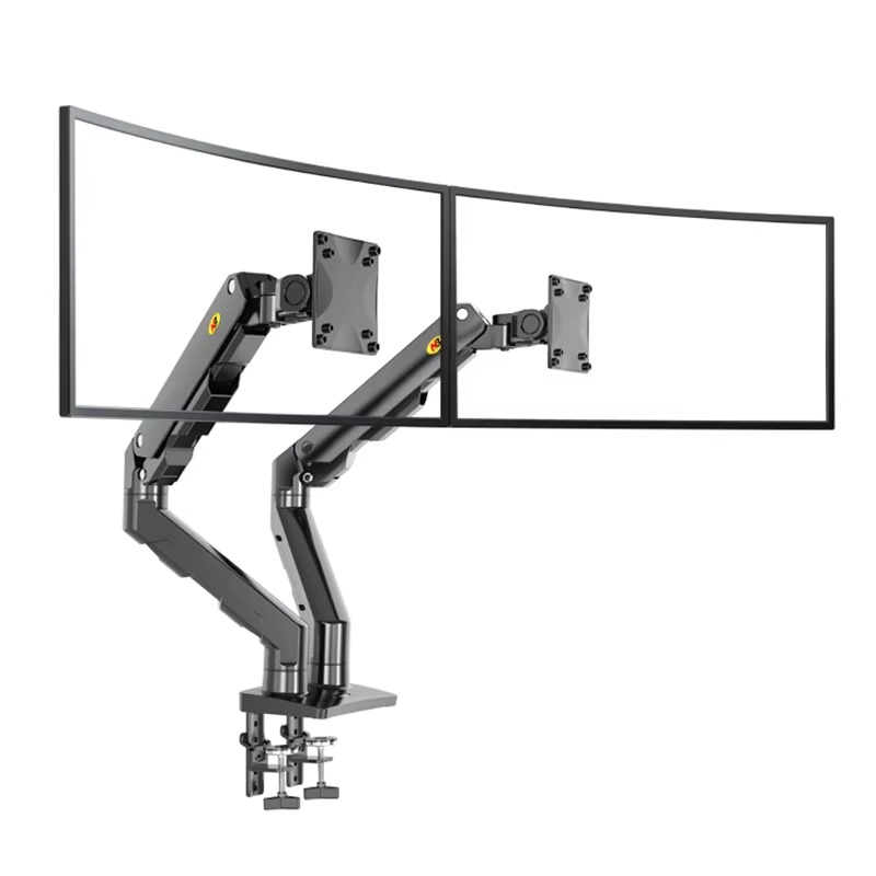 حامل شاشة G55 مقاس 27 بوصة - 3 - مراجعة Dual Monitor Stand وسعره