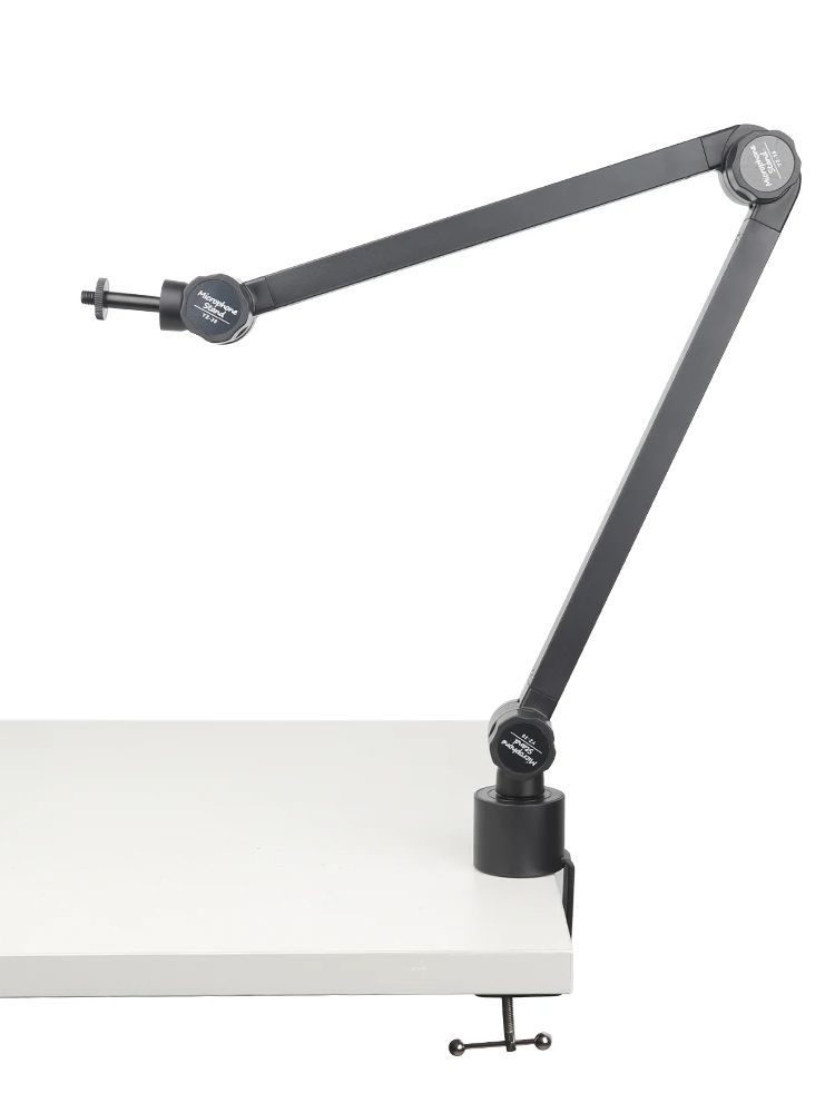 ذراع ميكروفون كبير الحجم يتحمل - مراجعة Microphone Arm Boom وسعره