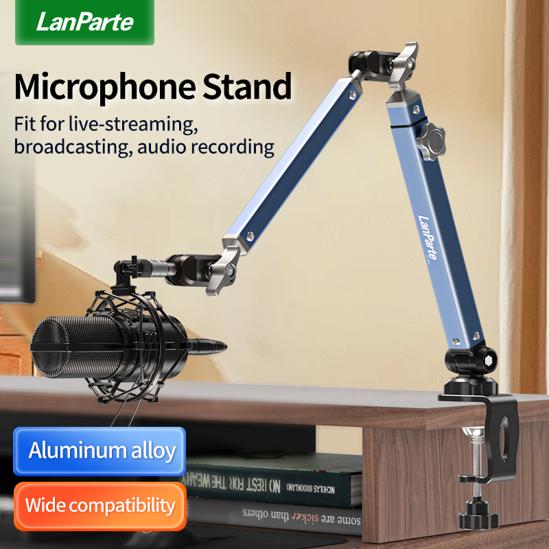 حامل ميكروفون من سبائك الألومن - مراجعة Microphone Arm Boom وسعره