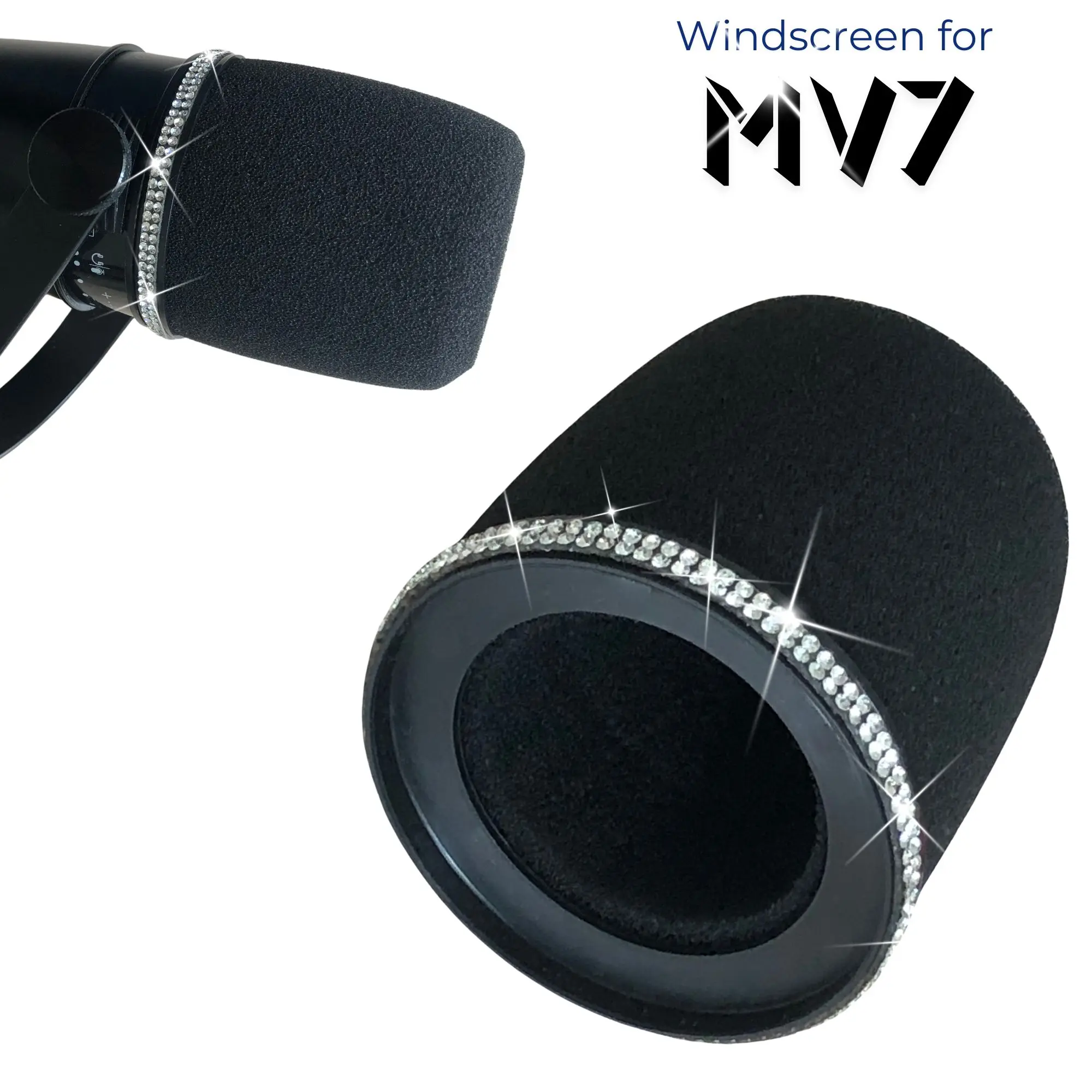 فلتر بوب رغوي MV7 سباركلي لـ S - مراجعة Microphone Arm Boom وسعره