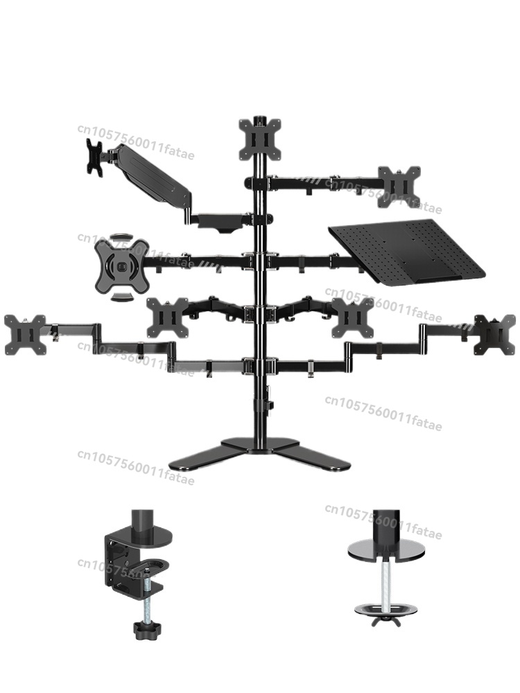 حامل شاشة، ملحقات منفصلة، شاشة - مراجعة Dual Monitor Stand وسعره